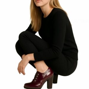 Cole HAAN Nike Air Slip On Stephanie Oxford Heels 9